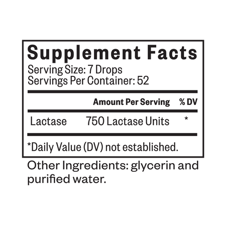 Lactase Drops - 52 Servings