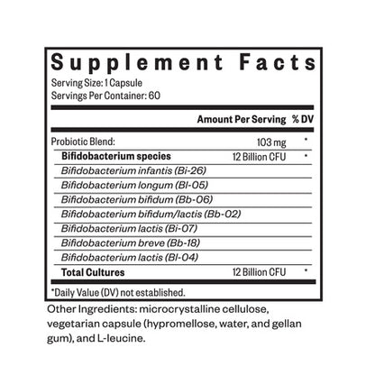 Probiota Bifidobacterium - 60 gélules