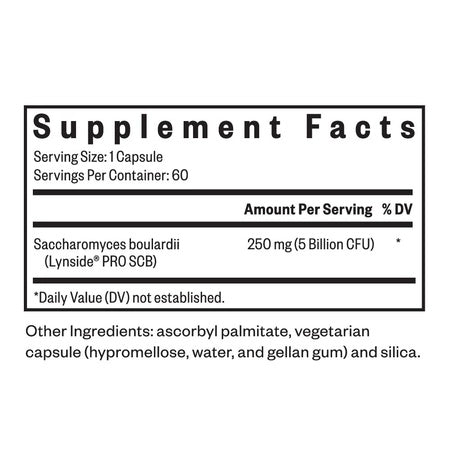 Saccharomyces Boulardii - 60 gélules